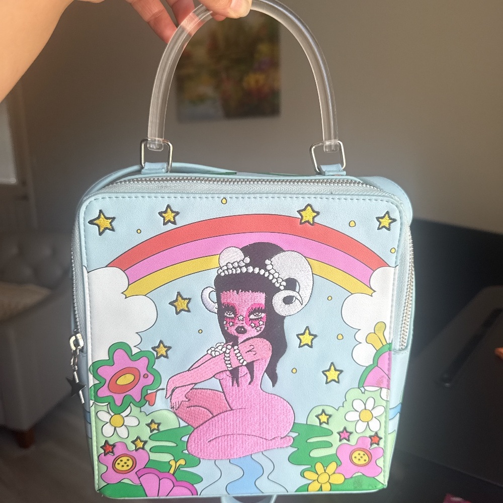 RARE LIMITED EDITION NOT SOLD ARIES VALFRE EMBROIDERED BAG